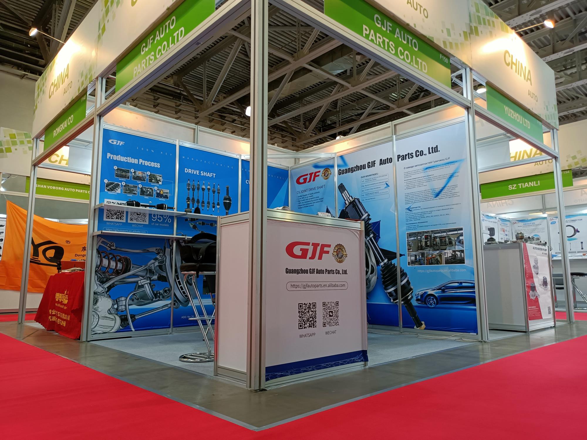 GJF participó con éxito en el 18º Mims Automechanika Moscú 2023